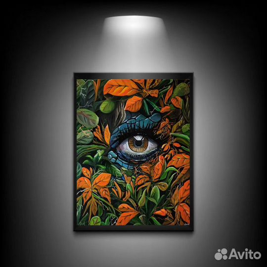 Картина маслом на холсте большая