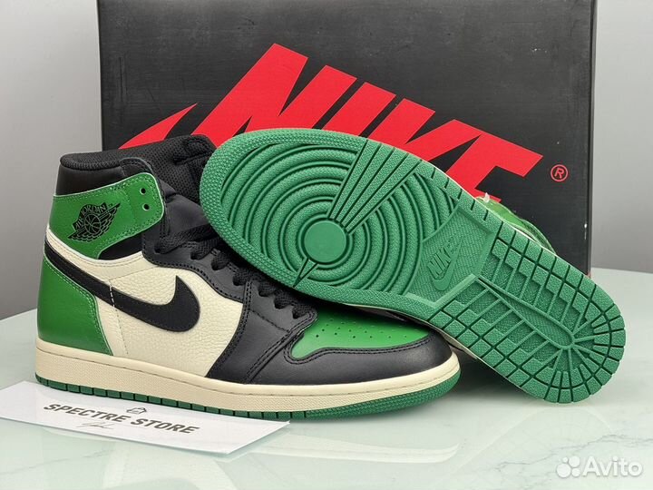 Кроссовки Nike Air Jordan 1 High Pine Green