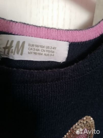 Платье H&M, 98-104