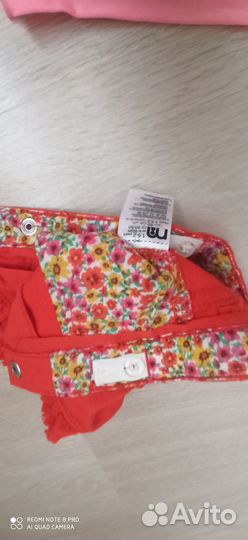 Плавки и шорты Mothercare для девочки новые