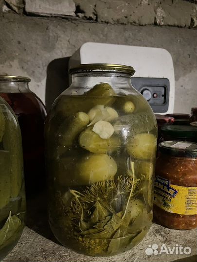 Огурцы соленые