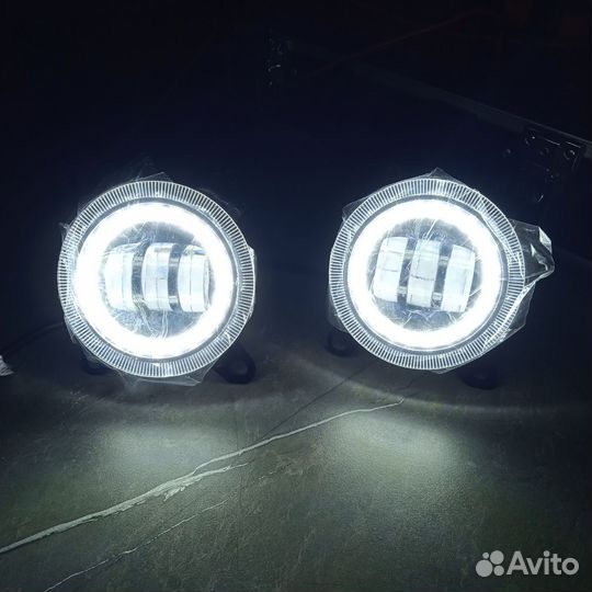 LED противотуманки DAF XF105 с дхо