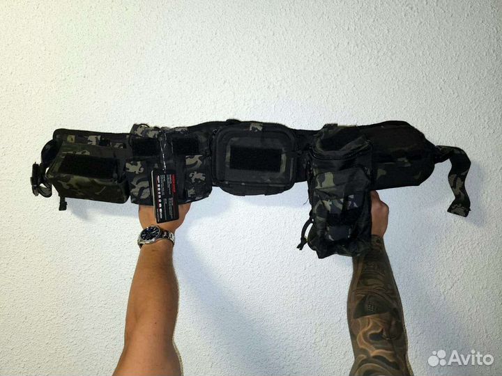 Пояс разгрузочный тактический с подсумками