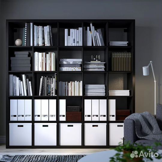 Стеллаж IKEA Каллакс книжный шкаф IKEA 182x182