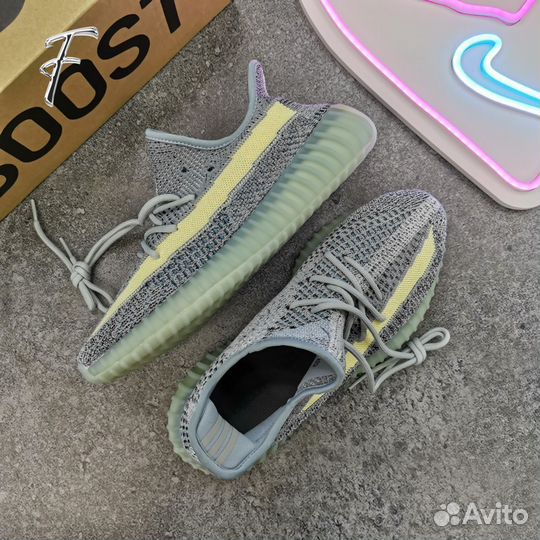 Кроссовки Adidas Yeezy Boost 350 Ash Blue