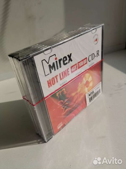 Диски CD-R Mirex Printable 700 Mb 48х болванки