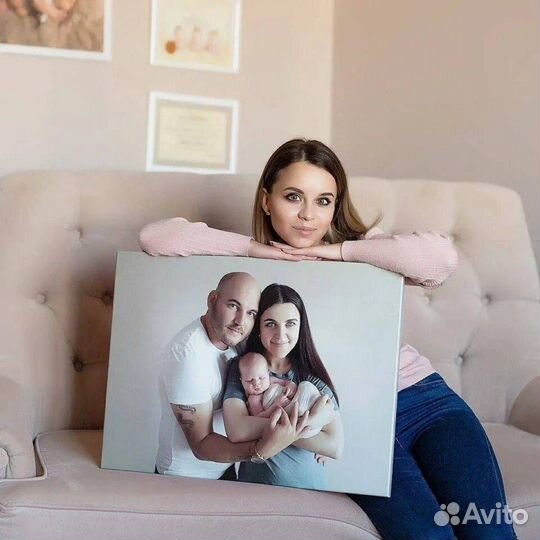 Портрет, картина по фото на холсте Владимир