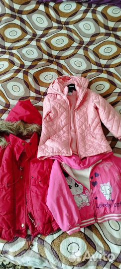 Вещи пакетом на девочку