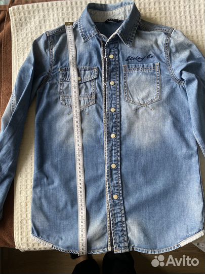 Рубашка джинсовая женская