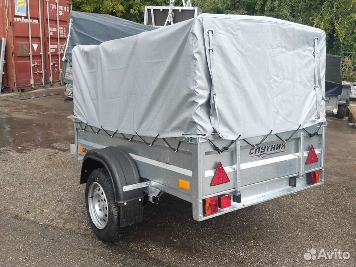 Прицеп Спутник Zn 1912/37 тент 700 мм