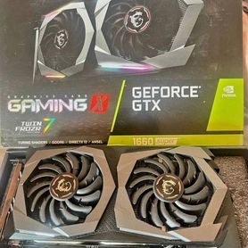 Видеокарта gtx 1660 super 6gb msi