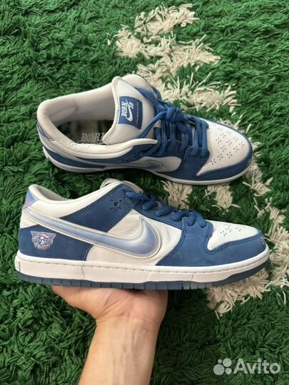 9 размеров Nike SB Dunk Low Born x Raised