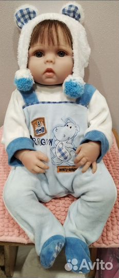 Кукла реборн полностью силиконовая