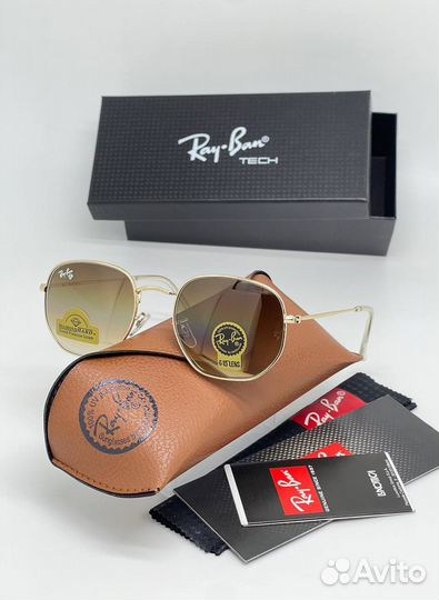 Солнцезащитные очки Ray Ban стекло