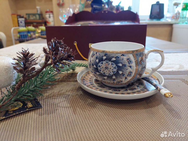 Набор чайный подарочный новый