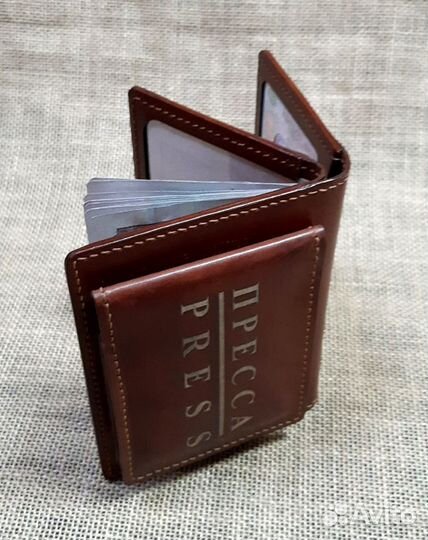 Кожаная документница 