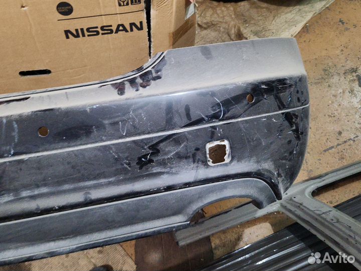 Бампер mercedes 221