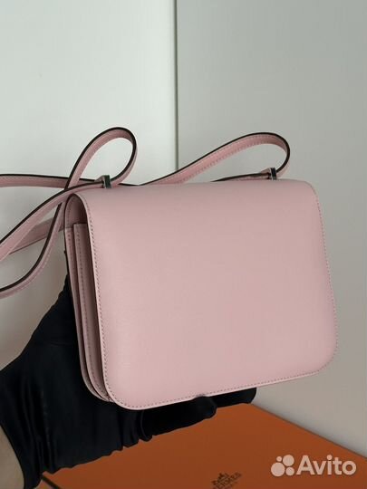 Сумка Hermes Constance 18 Rose Sakura Swift Phw