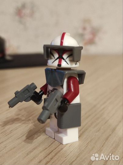 Lego Star Wars минифигурка коммандер Фокс аналог