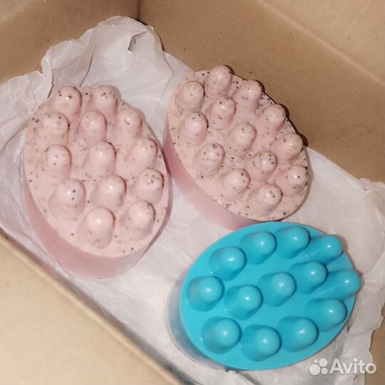 Массажное мыло ручной работы