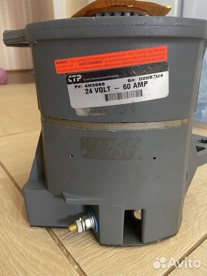 Генератор CTP 24v 60amp