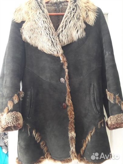 Дубленка натуральная женская 44 46 турция