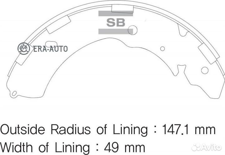 Sangsin brake SA171 Колодки тормозные дисковые Mitsubishi L200 2.5Di-D 05 SA171