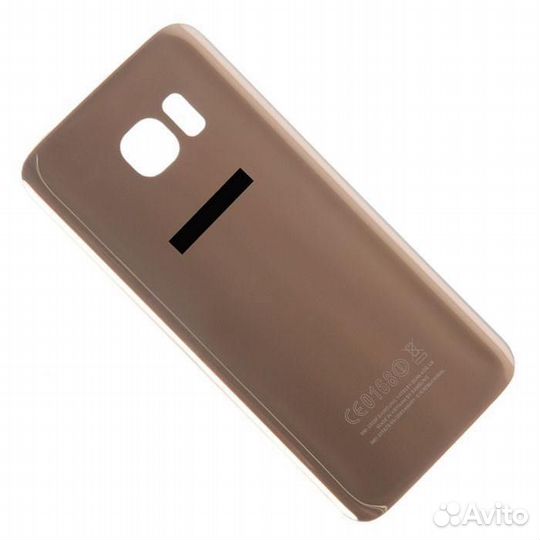 Задняя крышка для Samsung для Galaxy S7 Edge золот