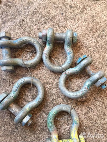 Шакли для динамимеческих и буксировочных строп