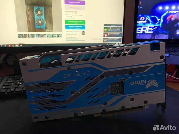 Видиакарта Sapphire rx580 8g Nitro+