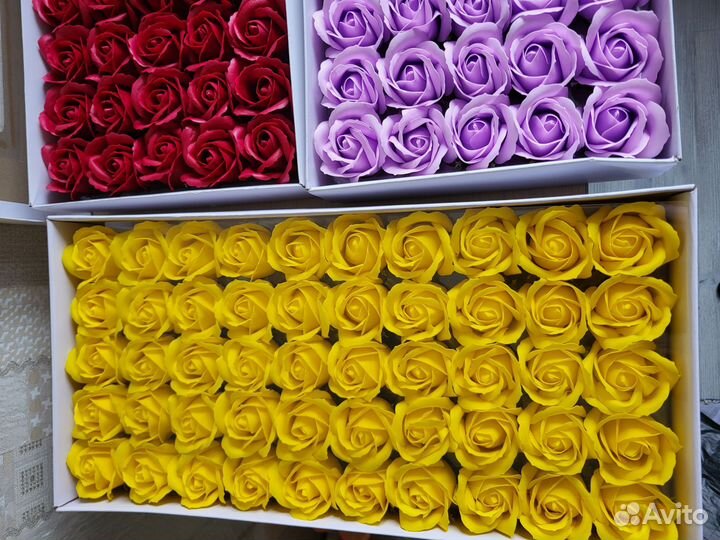 Мыльные розы