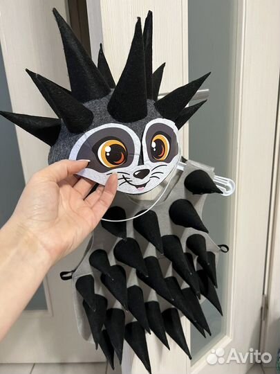 Новогодний костюм ежика