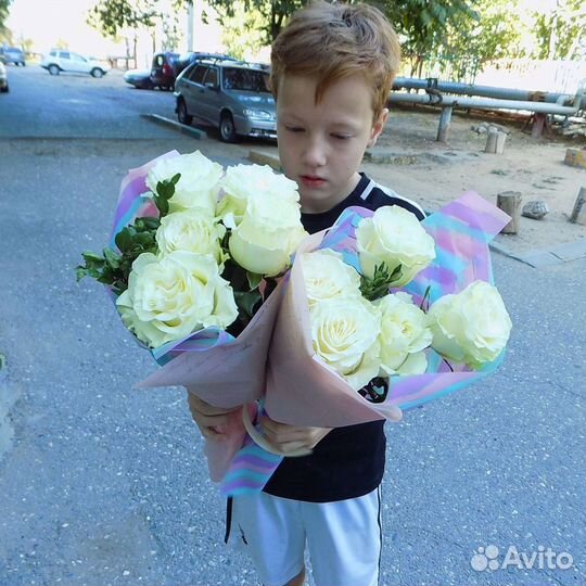 Букет Белые Розы