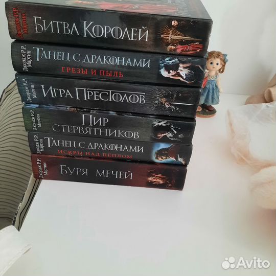 Книги серии Игра престолов
