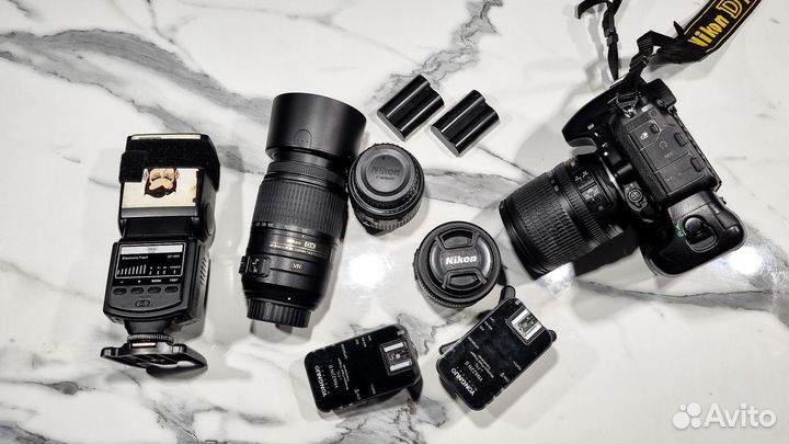 Зеркальный Фотоаппарат nikon D750 + объективы и др