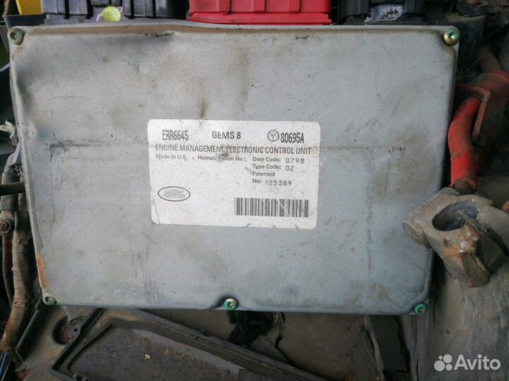 Блок эбу ленд ровер range rover 2