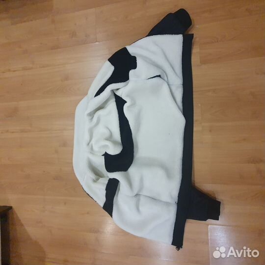 Куртка nike big swoosh пушистая