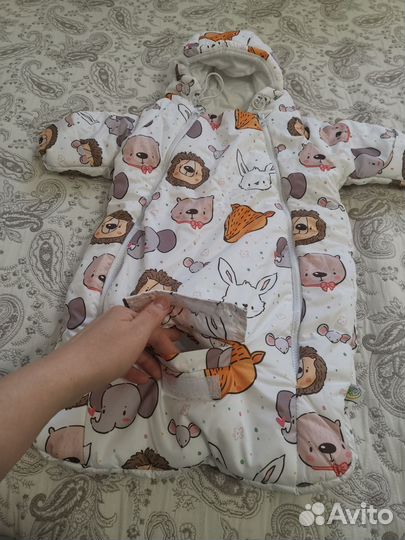 Конверт в коляску демисезонный