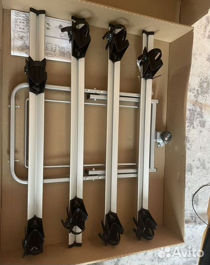 Велокрепление на фаркоп amos giro-4