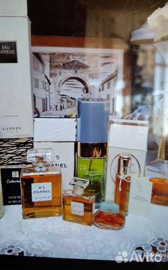 Духи винтаж chanel 5,19,Cabochard,Arpege lanvin