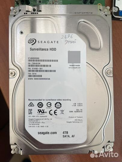 Жесткий диск 3,5’ Seagate Surveillance 4 TB