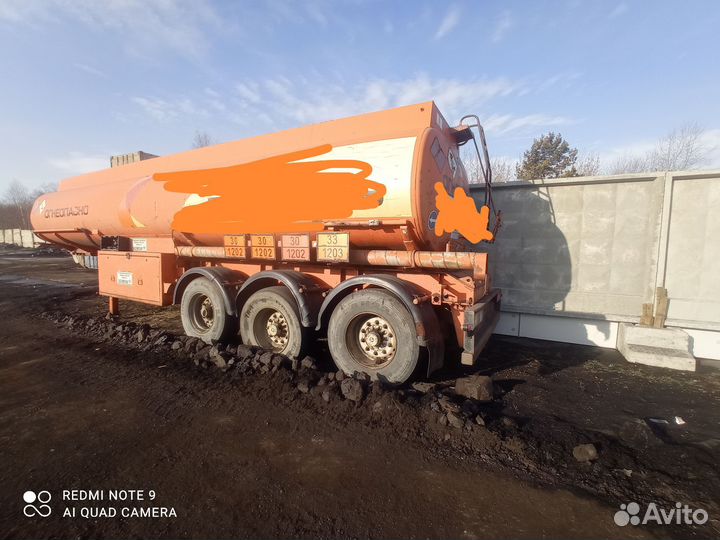 Полуприцеп бензовоз Бецема БЦМ-44, 2007