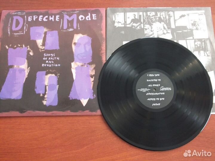 Depeche mode на виниле LP