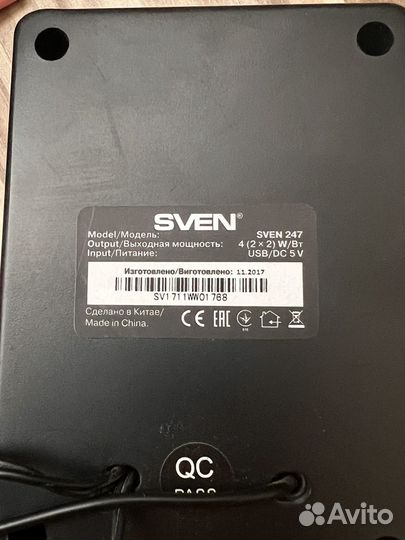 Колонки sven 247