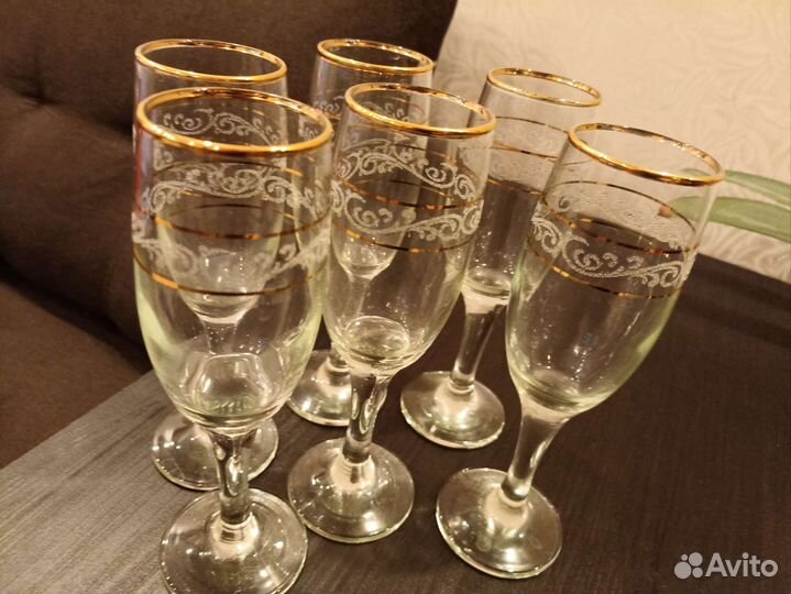 Фужеры для шампанского