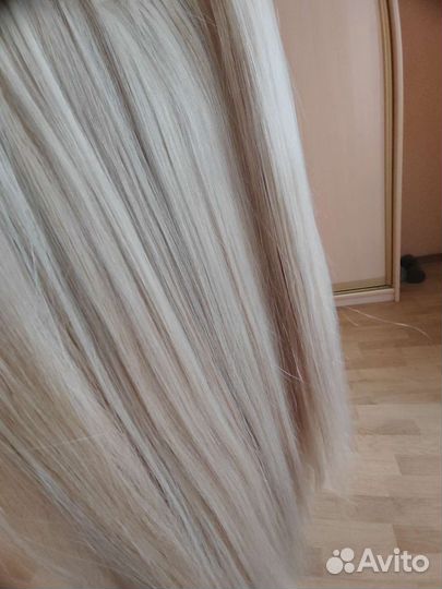 Трессы из натуральных волос славянка премиальный