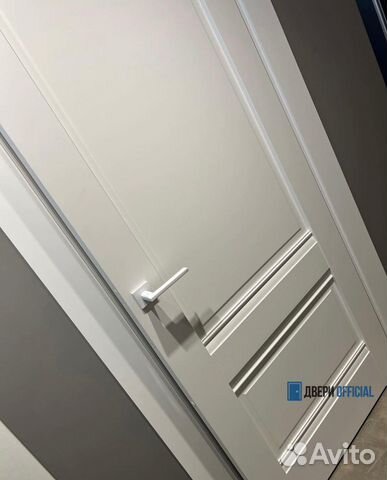 Двери межкомнатные Эмалит белые и серые с коробкой объявление продам