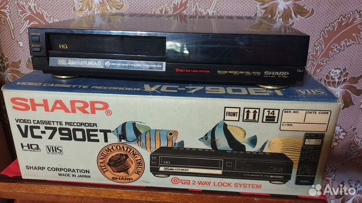 Видеомагнитофон Sharp VC-790ET Япония