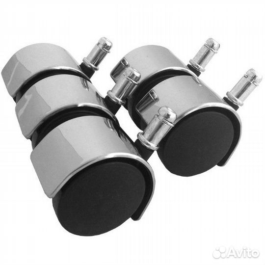 Колеса Хром (комплект) офисного кресла, новые