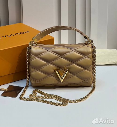 Женская сумка через плечо louis vuitton GO- 14 MM